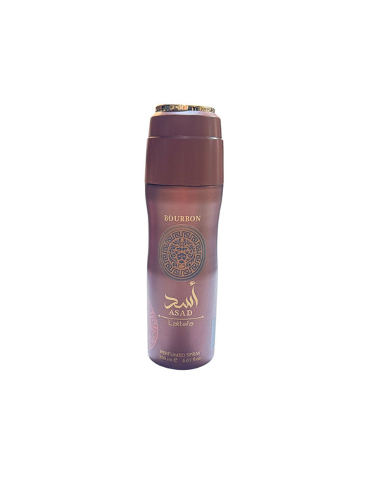 Asad Bourbon Lattafa Body Spray 200ml