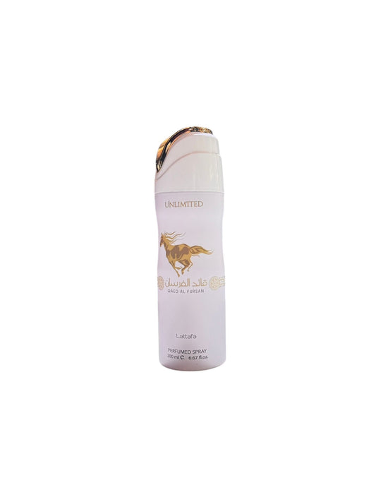 QAED AL FURSAN UNLIMITED LATTAFA BODY SPRAY 200ML