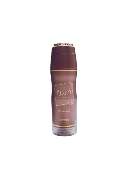 Khamrah Qahwa Lattafa body spray 200ml
